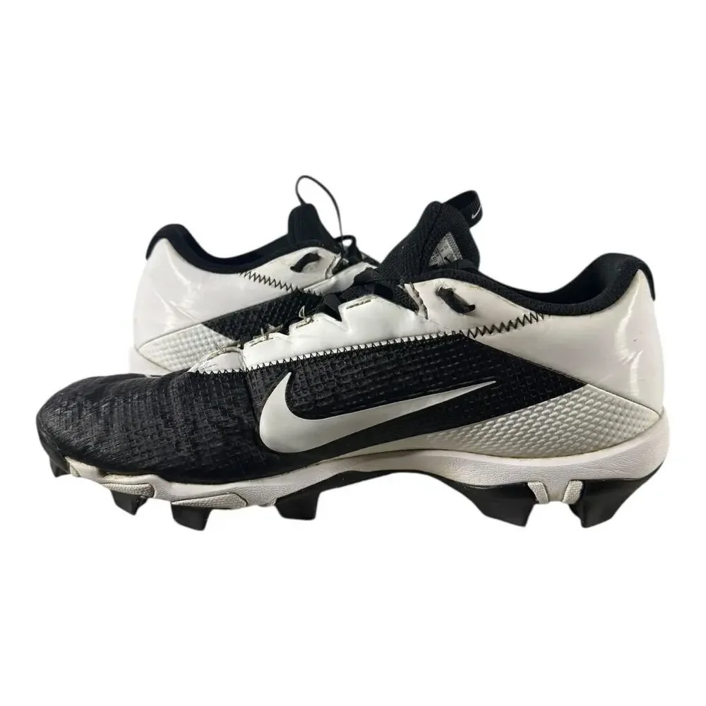 Nike Vapor Edge Shark 2 Football Cleats Men Size 9 Black White DH5088-001